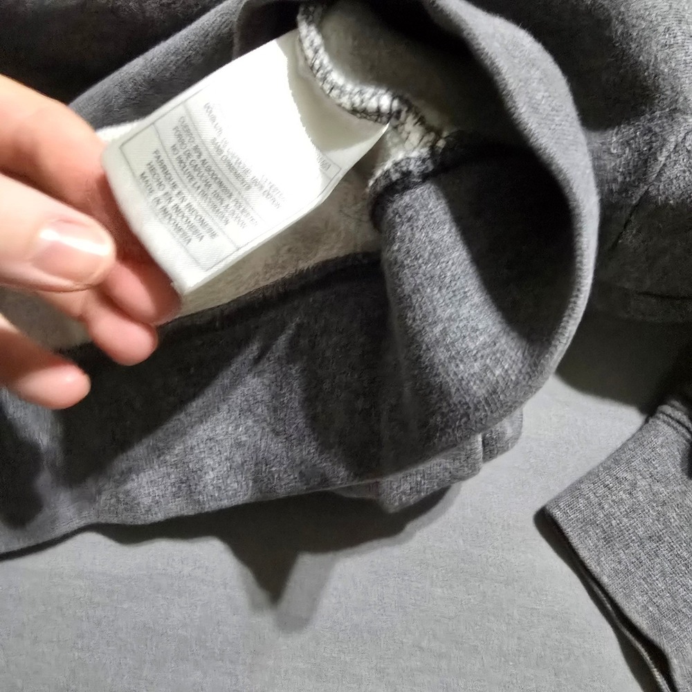 Nike Full Zip Hoodie Mens  XL Gray Team Nike Graphic Fleece Sweatshirt‎ - Picture 3 of 8